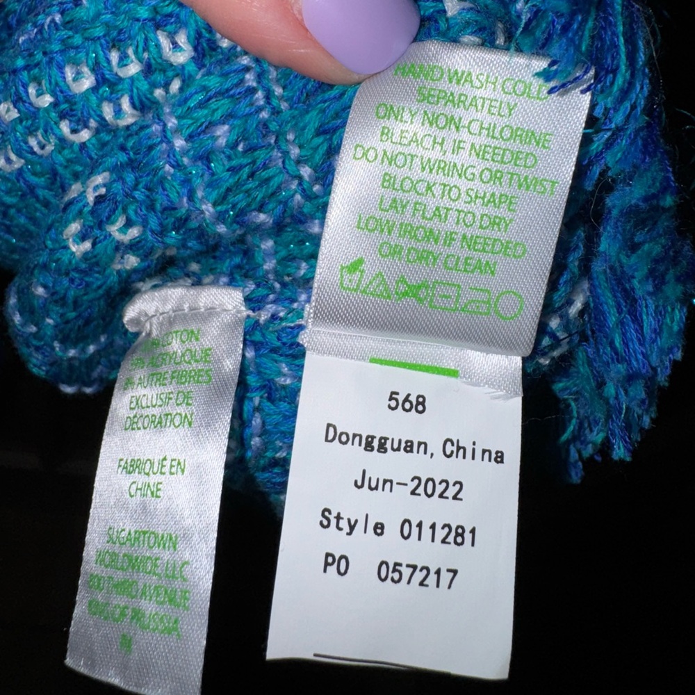 Lilly Pulitzer blue tweed dress, Large, NWT - Picture 6 of 6